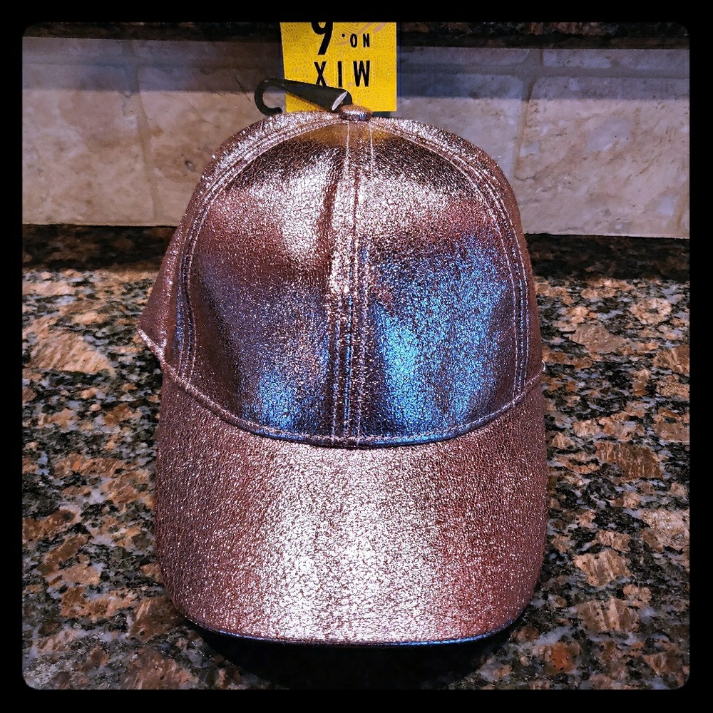 SOLD: 💖NEW: Mix No. 6, Pewter Baseball Cap